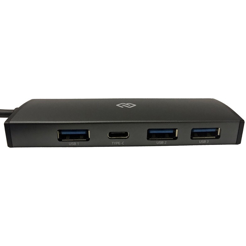 USB-концентратор Digma HUB-3U3.0С-UC-G, Черный детальное изображение - 3