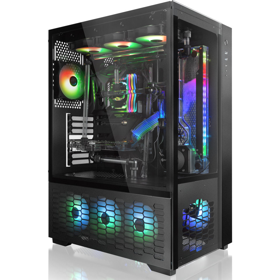 Корпус Raijintek Paean Premium, Черный детальное изображение - 3