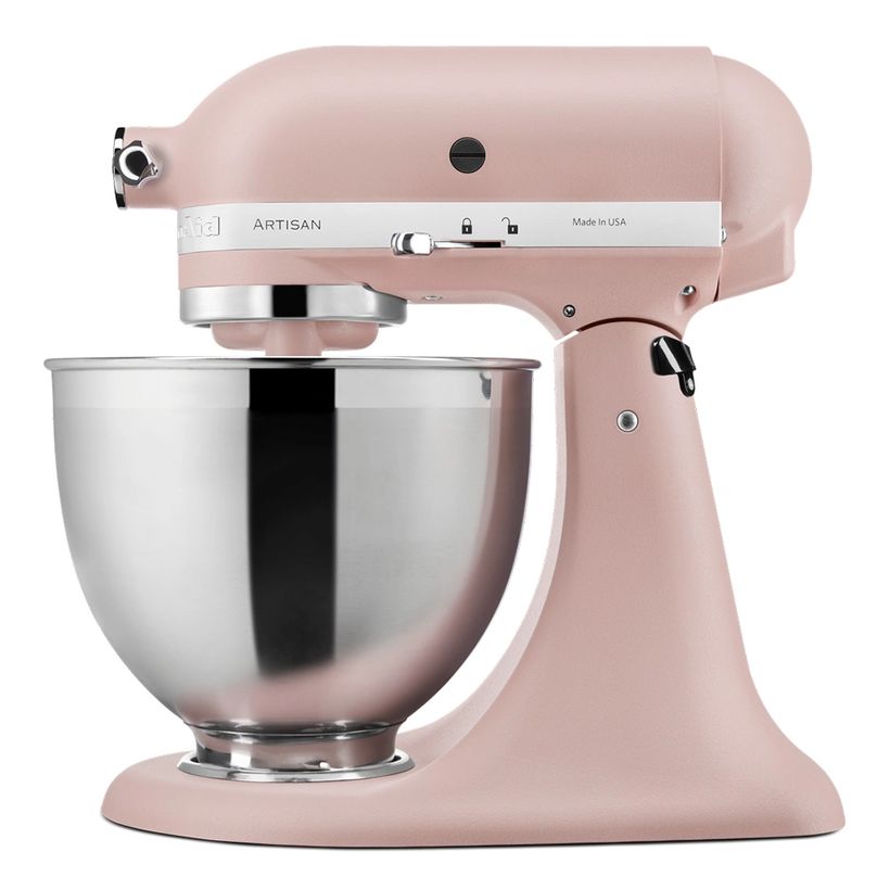 Планетарный миксер KitchenAid 5KSM185PSEFT, Розовый пух детальное изображение - 4