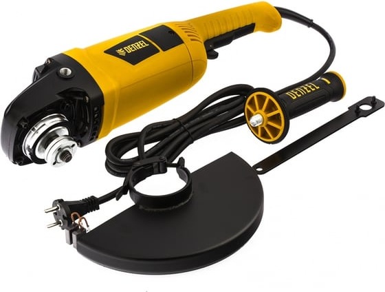 Угловая шлифовальная машина DENZEL AG230-2600 26917, 230 мм, 6000 об/мин, 2600 Вт детальное изображение - 5