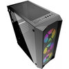 Корпус Powercase Rhombus X3 Mesh LED, Черный вариант - 3