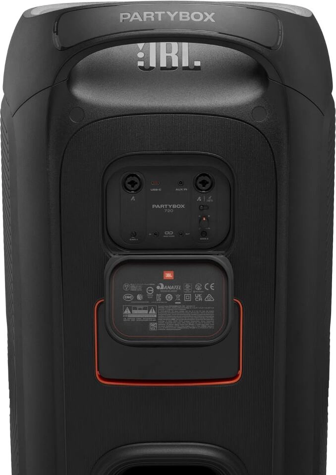 Портативная аудиосистема JBL PartyBox 720, Черный детальное изображение - 3