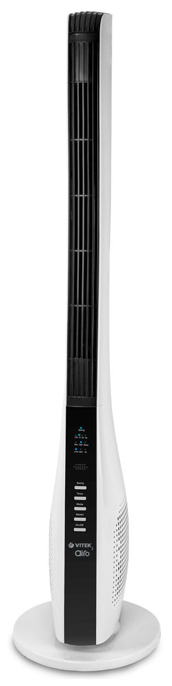 Вентилятор напольный Vitek VT-1930, 40 Вт, Белый/Черный детальное изображение - 1