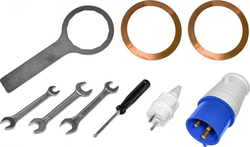 Генератор дизельный с воздушным охлаждением ТСС SDG 14000EHA 100039, открытый, 12 кВт, Синий детальное изображение - 6