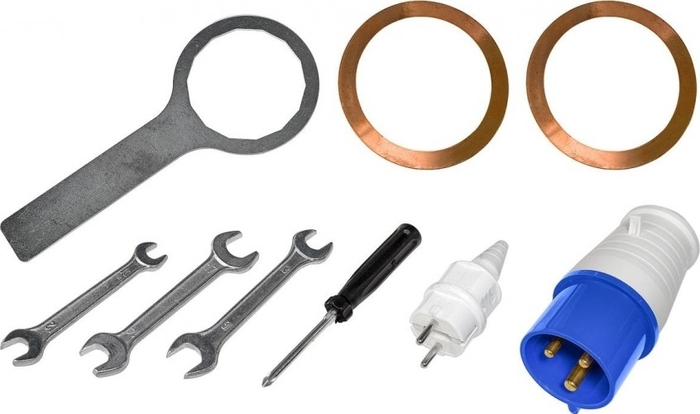 Генератор дизельный с воздушным охлаждением ТСС SDG 14000EHA 100039, открытый, 12 кВт, Синий №6