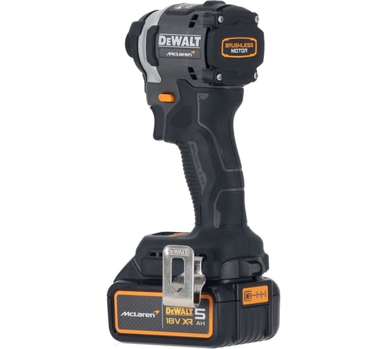 Аккумуляторный ударный гайковерт DeWALT McLaren Limited Edition DCF85MP2T-QW, 18 В, 205 Нм, 5 А·ч детальное изображение - 6
