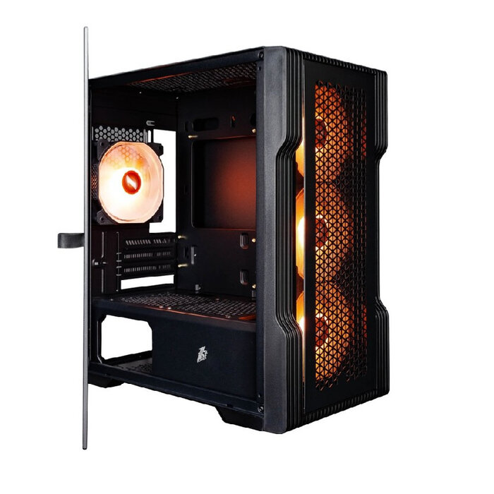 Корпус 1STPLAYER TRILOBITE T3 ARGB (T3-BK-4F7), Черный №4