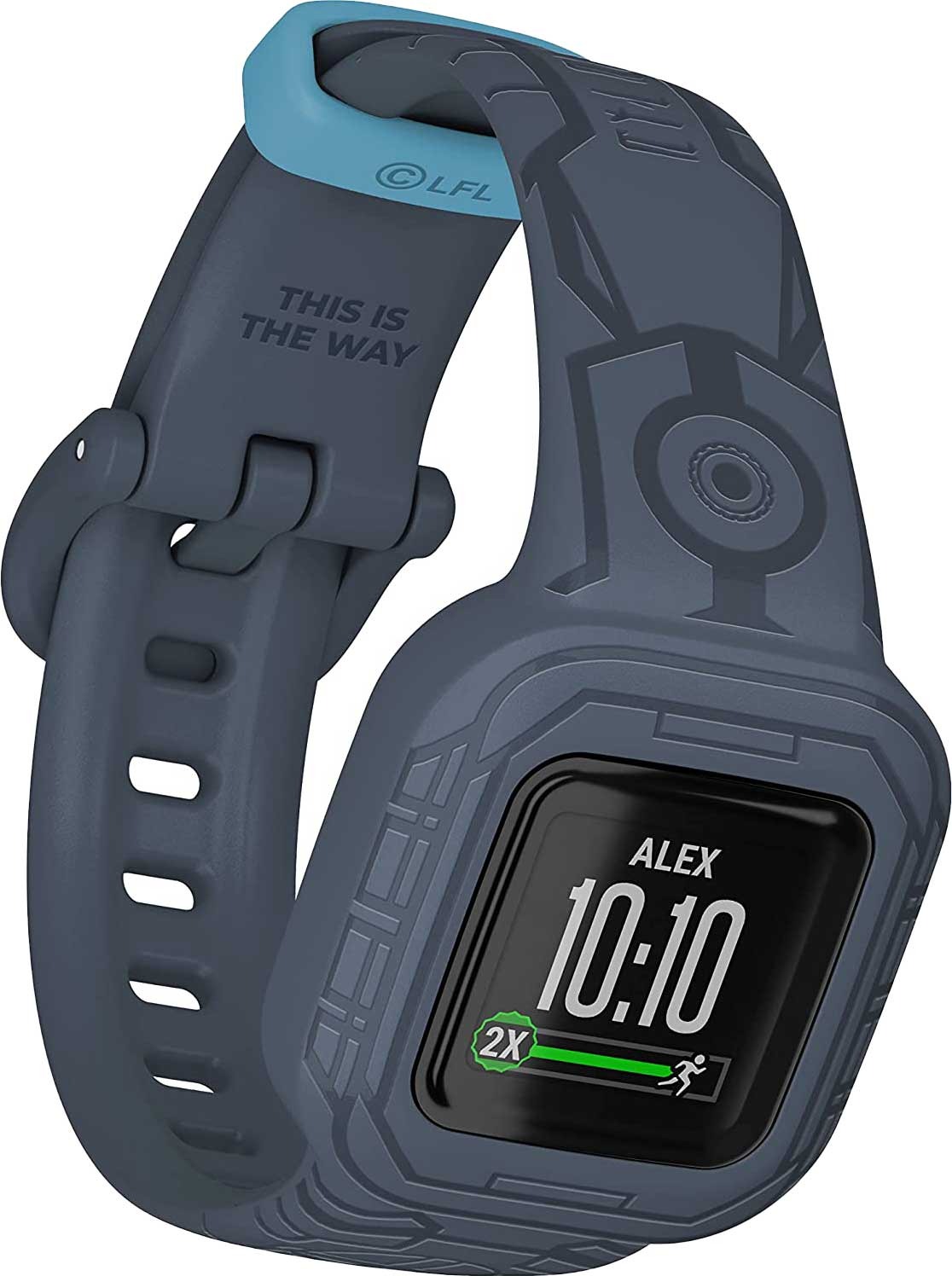 Фитнес-браслет детский Garmin Vivofit JR 3 Star Wars, 14 мм, Серый детальное изображение - 3