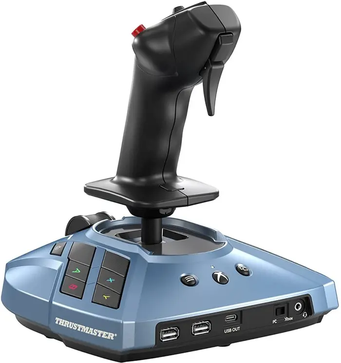 Джойстик ThrustMaster TCA Sidestick X Airbus Edition, Черный/Голубой №2