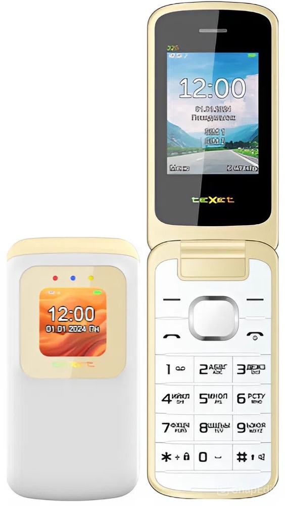 Мобильный телефон Texet TM-325, 32 Мб, Черный, Dual micro-SIM №3