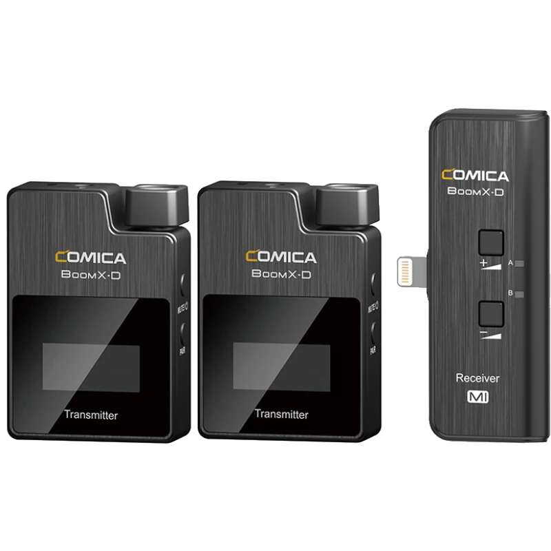 Радиосистема CoMica BoomX-D-Mi2 (RX Mi + 2TX), Черный детальное изображение - 1