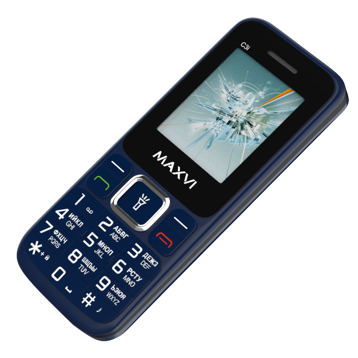 Мобильный телефон MAXVI C3i (без З\У), 32 Мб, Маренго, Dual mini-SIM детальное изображение - 5
