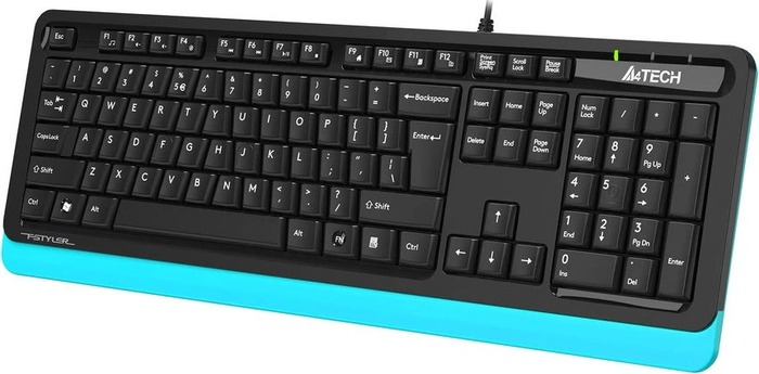 Клавиатура A4Tech Fstyler FKS10, Голубой №2