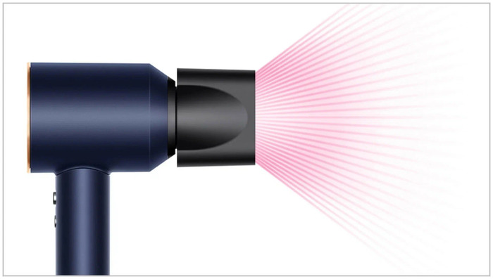 Фен Dyson Supersonic HD15 HK, Prussian Blue/Bright Copper №5