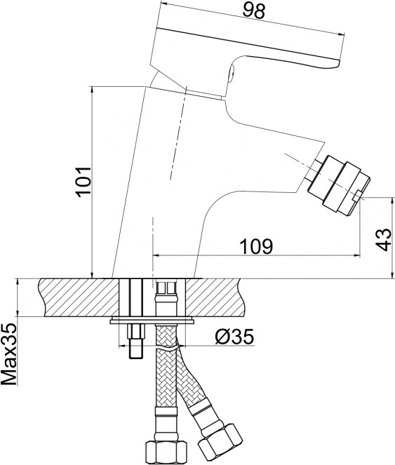 Смеситель Cersanit Cersania S951-365 детальное изображение - 7