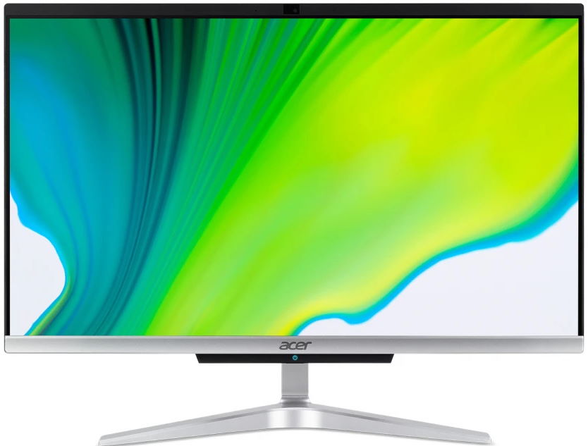 Моноблок Acer Aspire C22-420 DQ.BFRER.002, Серебристый детальное изображение - 2
