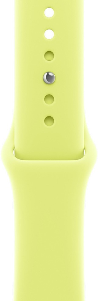 Умные часы Apple Watch Series 11 46 мм, Silver Aluminium Case with Neon Yellow Sport Band, GPS + Cellular, Неоновый желтый детальное изображение - 3