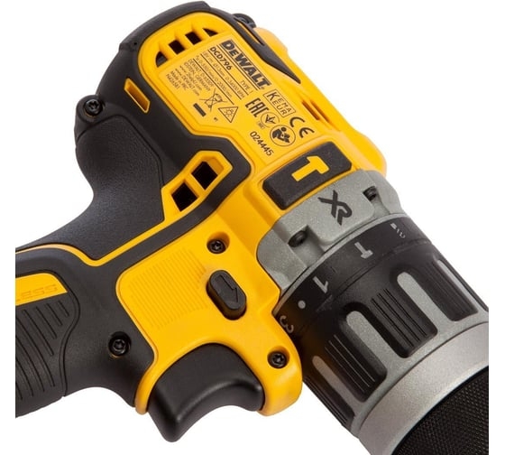 Аккумуляторная ударная дрель-шуруповерт DeWALT DCD796D2-QW, 18 В, 70 Нм, 2 А·ч детальное изображение - 6