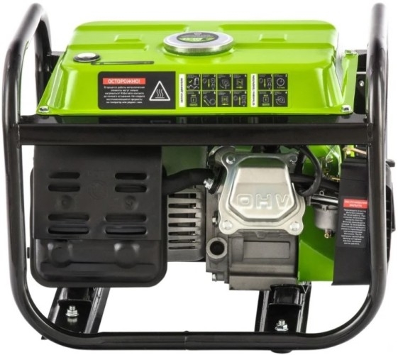 Генератор бензиновый СИБРТЕХ БС-1200 94541, 1 кВт, Зеленый детальное изображение - 7