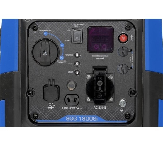 Генератор бензиновый ТСС SGG 1800Si 060023, 1.8 кВт, Синий детальное изображение - 8