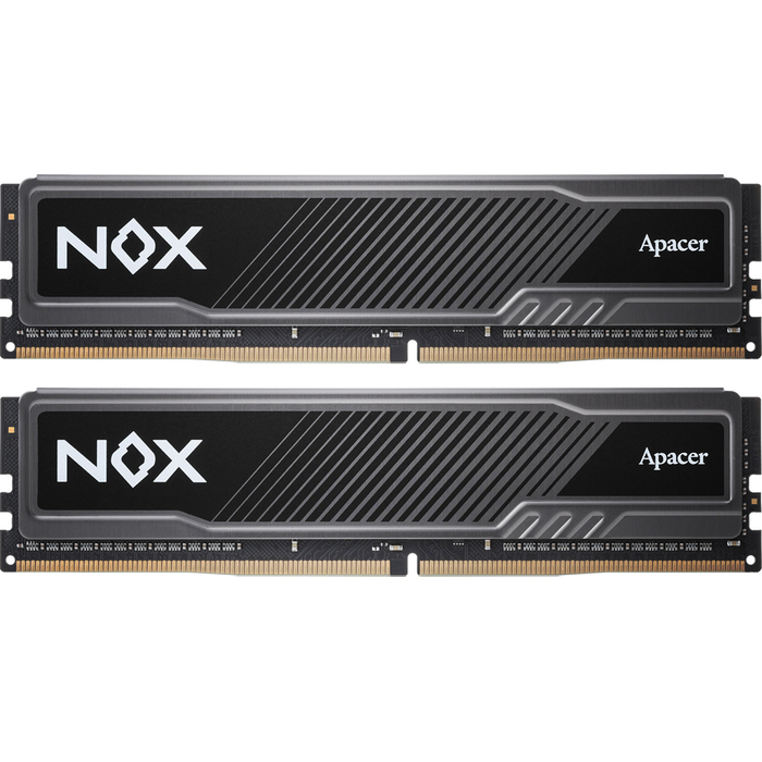 Оперативная память Apacer NOX Black DDR4 2666MHz, AH4U32G26C08YMBAA-2, 2x16 Гб KIT, 32 Гб №1