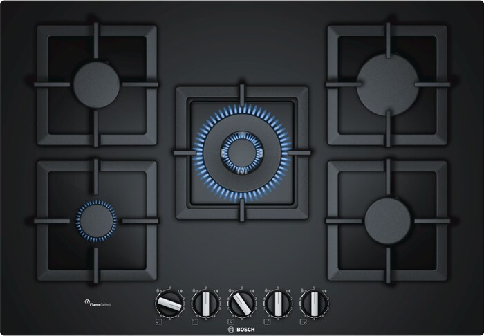 Варочная поверхность Bosch PPQ 7A6 B20, Черный №1