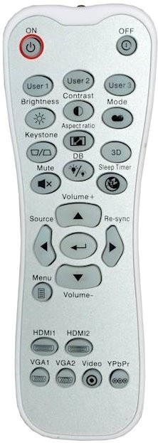 Проектор Optoma UHD38x, Белый детальное изображение - 6