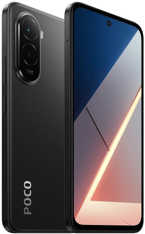 Смартфон Xiaomi POCO M7 8/256 Гб, Черный, Dual nano-SIM детальное изображение - 4