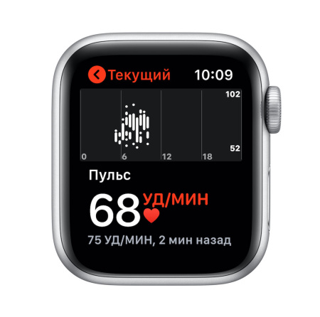 Смарт-часы Apple Watch SE 2021 40 mm Aluminum Case Silver, Серебряный, Sport Band детальное изображение - 2