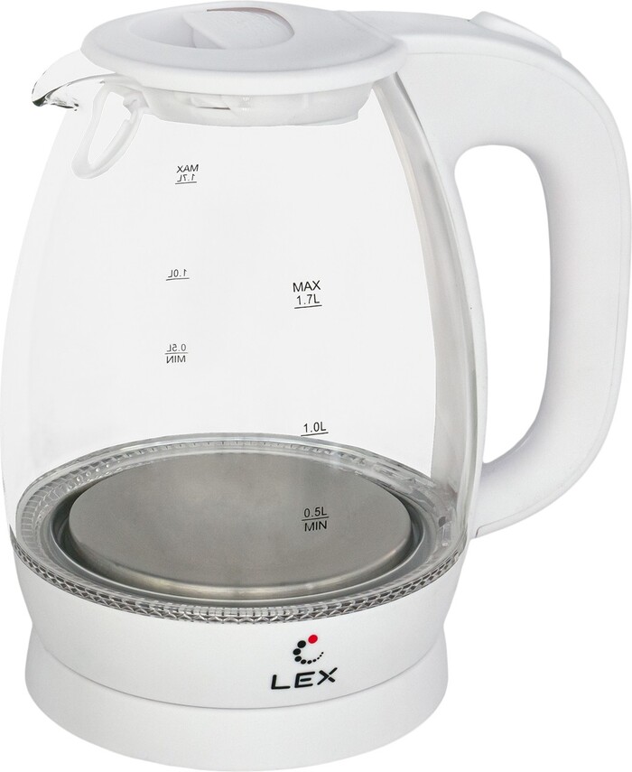Электрочайник Lex LX-3002-3, Белый №3