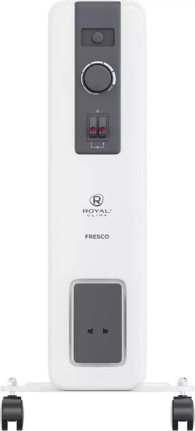 Масляный радиатор Royal Clima Fresco ROR-FR9-2000M, Белый детальное изображение - 6