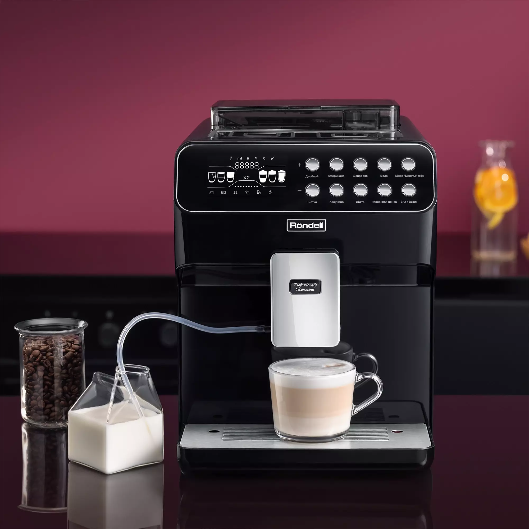 Кофемашина Rondell RDE-1113, Черный детальное изображение - 4