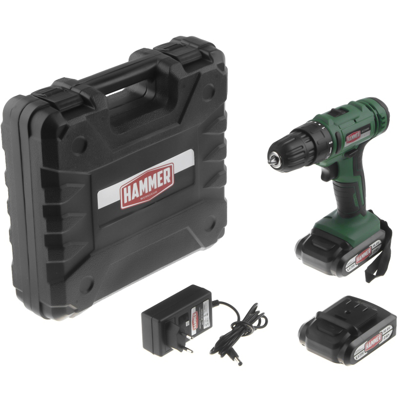 Аккумуляторная дрель-шуруповерт Hammer ACD14BS 680328, 14 В, 38 Нм, 2,2 А·ч  детальное изображение - 2