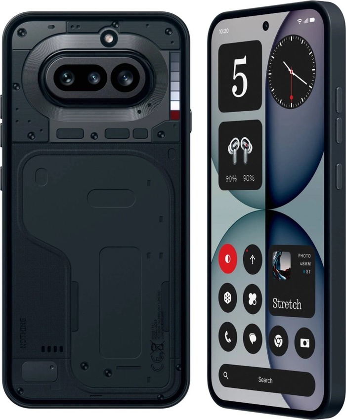 Смартфон Nothing Phone (4a) 12/256 Гб, Черный, Dual nano SIM №2