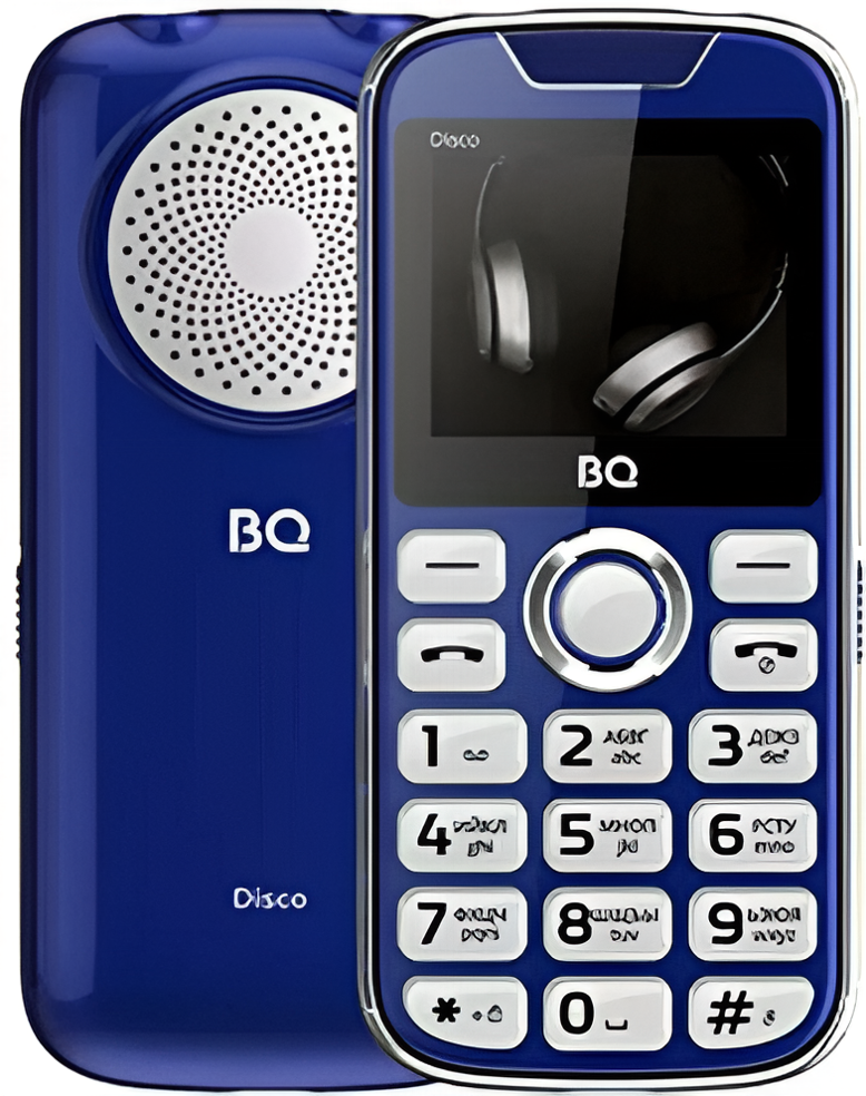 Мобильный телефон BQ 2005 Disco, 32 Мб, Синий, Dual mini-SIM детальное изображение - 4