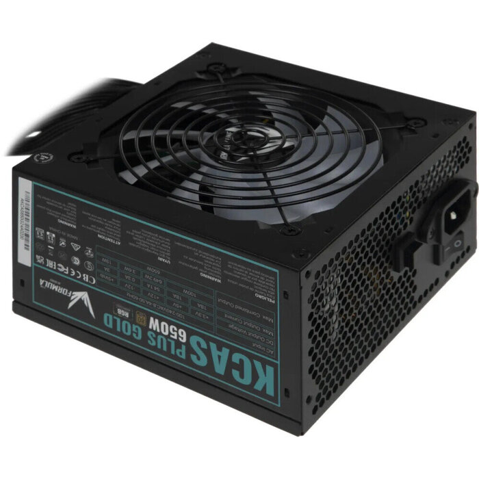 Блок питания Formula KCAS-650G PLUS Gold, 650 Вт №2