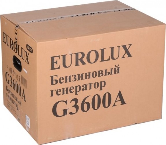 Генератор бензиновый EUROLUX G3600A 64/1/37, 2.5 кВт, Желтый детальное изображение - 8