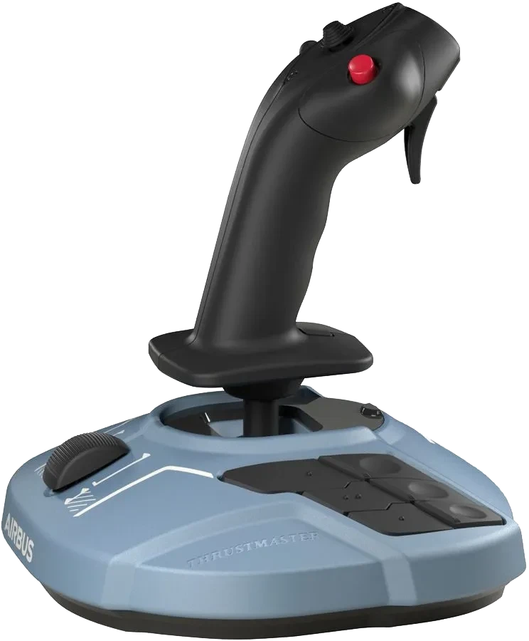 Джойстик ThrustMaster TCA Sidestick Airbus Edition, Черный/Голубой детальное изображение - 2