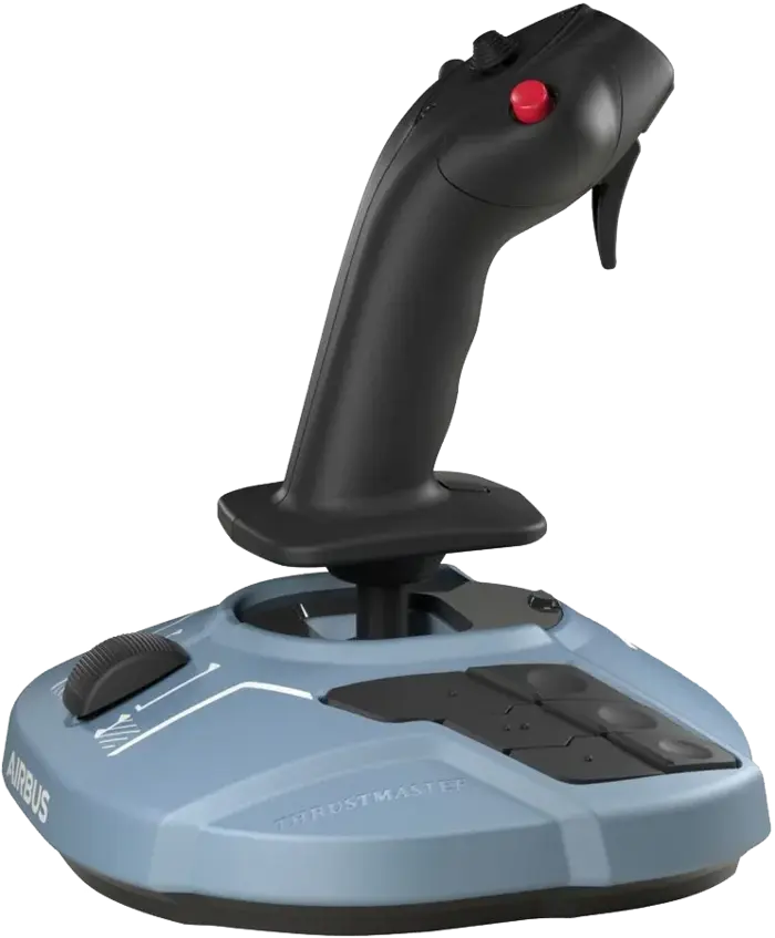 Джойстик ThrustMaster TCA Sidestick Airbus Edition, Черный/Голубой №2