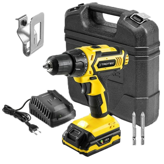 Аккумуляторная литий-ионная дрель TROTEC PSCS 11-20V 4410000302, 20 В, 35 Нм, 2 А·ч детальное изображение - 8