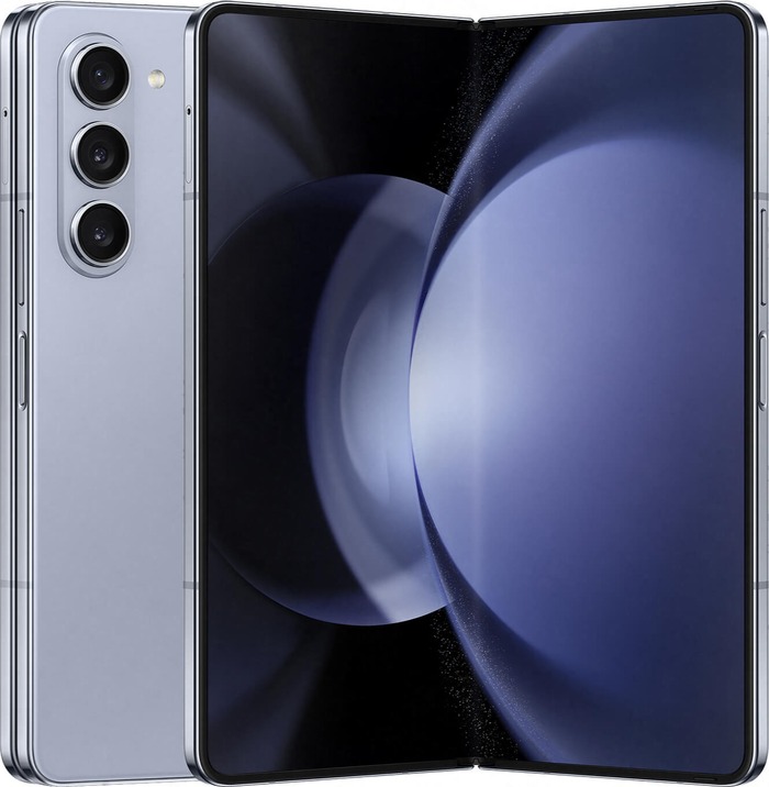 Смартфон Samsung Galaxy Z Fold5 512 ГБ, Голубой, Dual nano SIM + eSIM №2