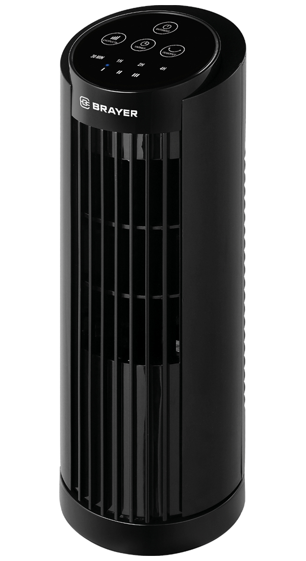Настольный вентилятор Brayer BR4978, 20 Вт, Черный детальное изображение - 1