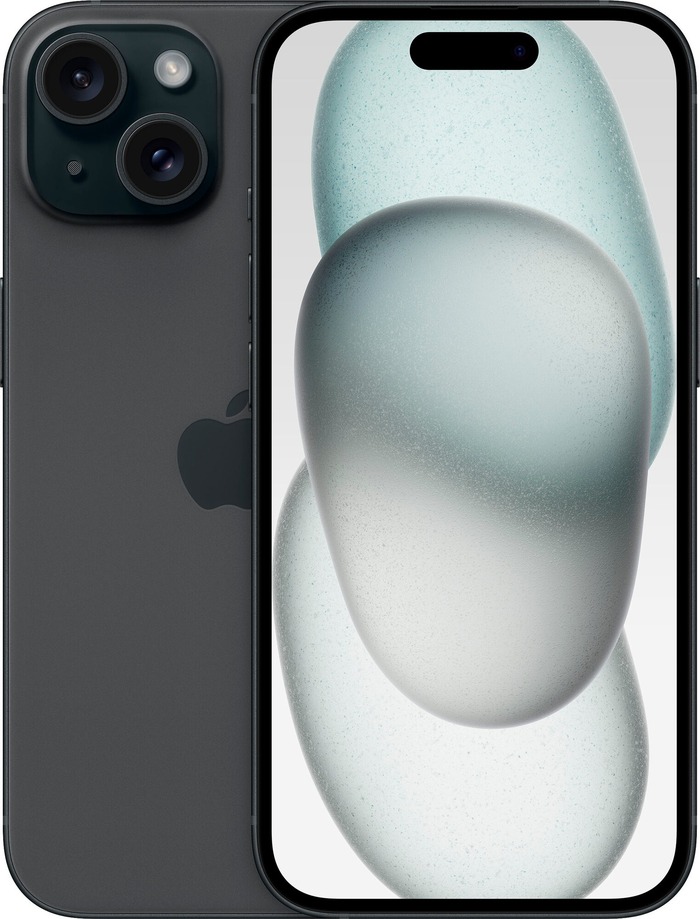 Смартфон Apple iPhone 15 256 Гб, Черный, nano SIM + eSIM №1