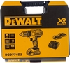 Аккумуляторная дрель-шуруповерт DeWALT DCD771D2-QW, 18 В, 42 Нм, 2 А·ч вариант - 7