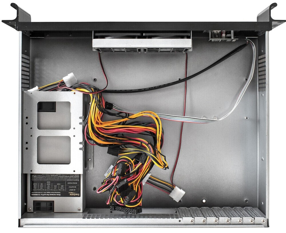 Серверный корпус ExeGate Pro 2U350-01/1U-800ADS, 800 Вт, Черный детальное изображение - 4