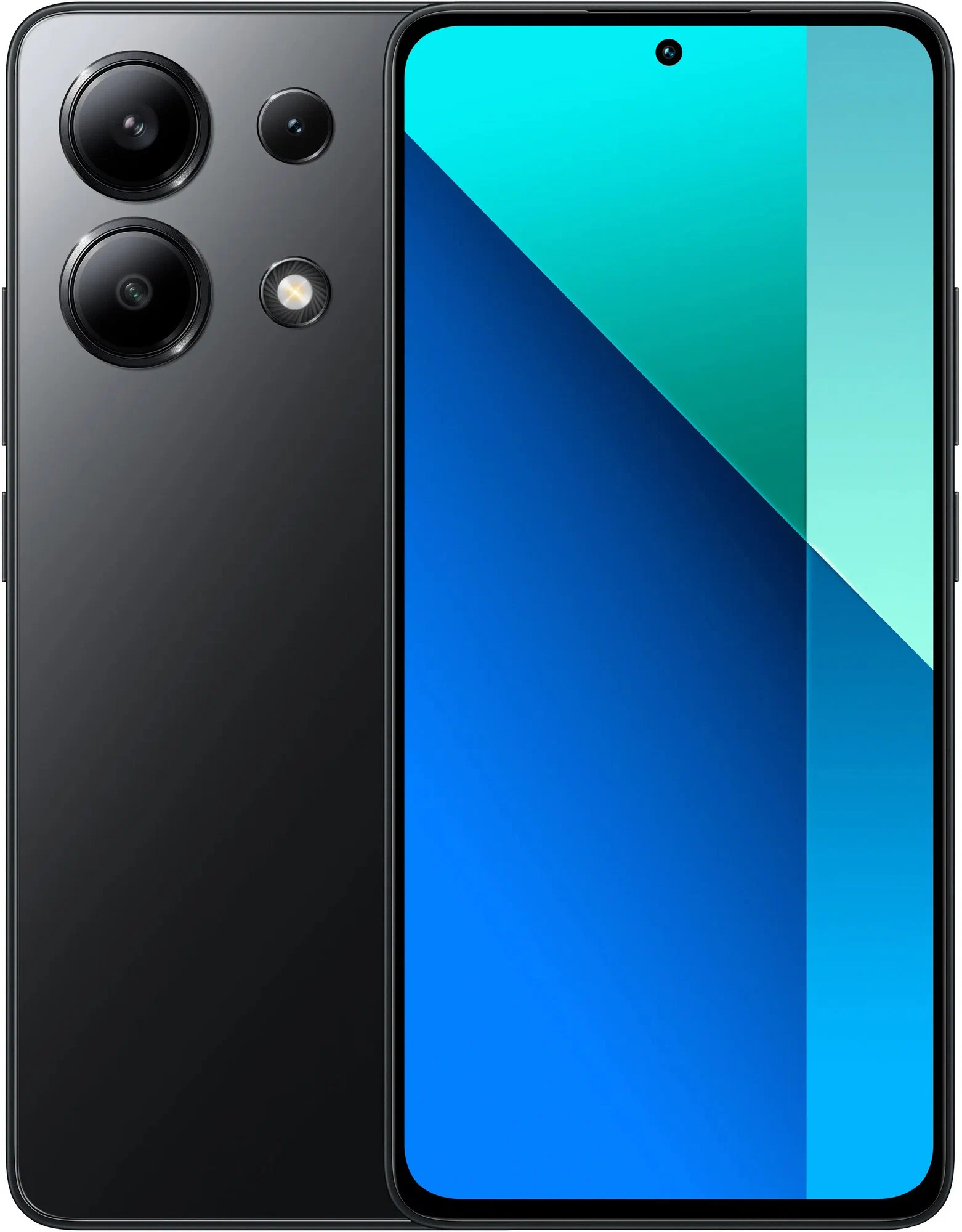 Смартфон Xiaomi Redmi Note 13 128 ГБ, Черный, Dual nano SIM детальное изображение - 1