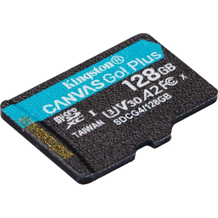 Карта памяти Kingston Canvas Go! Plus MicroSD (SDCG4/128GBSP), 128 Гб №1