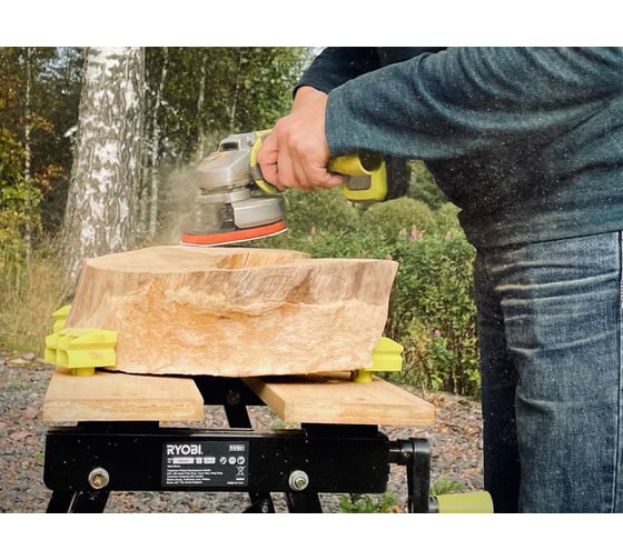 Аккумуляторная угловая шлифмашина Ryobi ONE+ R18AG-0 5133001903, 115 мм, 7500 об/мин детальное изображение - 16