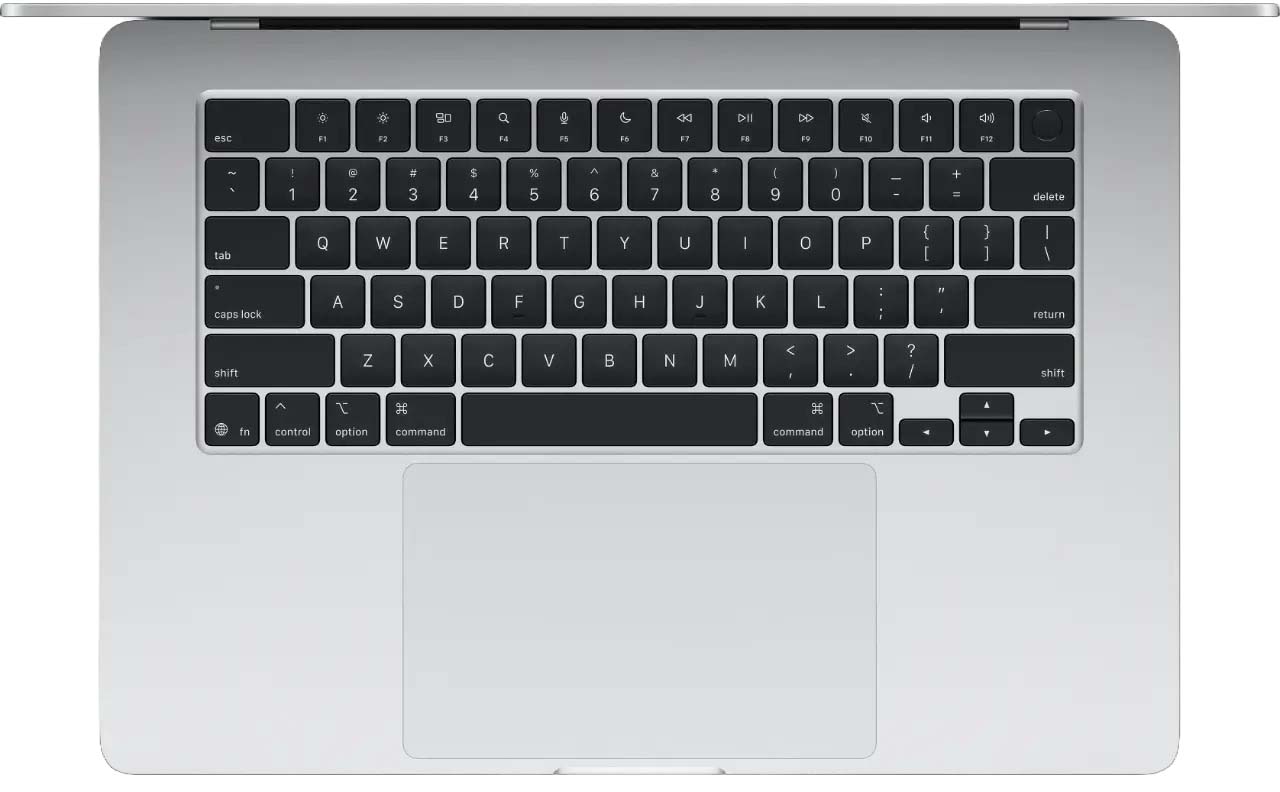 Ноутбук Apple MacBook Air 15 2026 на M5, RAM 16 ГБ, Silver, SSD 512 ГБ, Apple graphics 10-core детальное изображение - 2