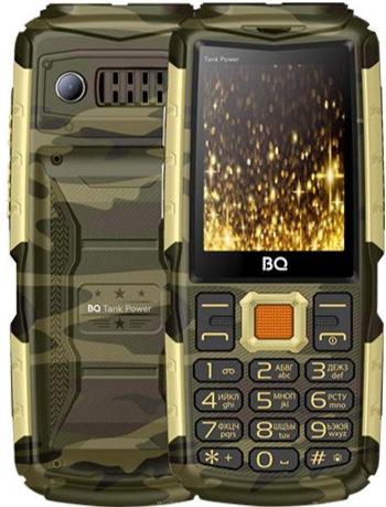 Мобильный телефон BQ 2430 Tank Power, 32 Мб, Черный/Серебристый, Dual micro-SIM детальное изображение - 1